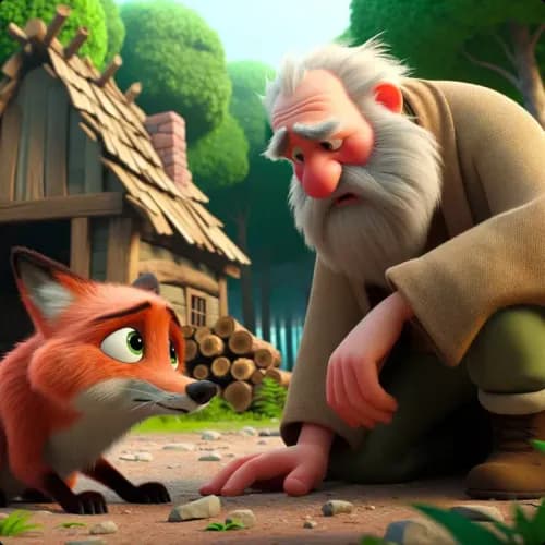 The Fox and the Woodcutter
