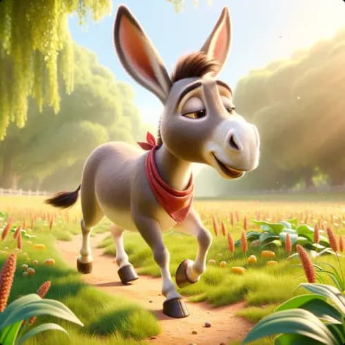 Colorful illustration of A Boasting Mule - Understanding and Identity