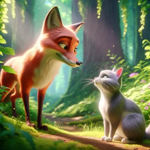 The Fox and The Cat