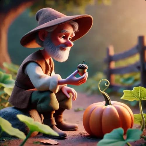 The Acorn and the Pumpkin