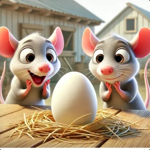 The Two Rats, the Fox, and the Egg