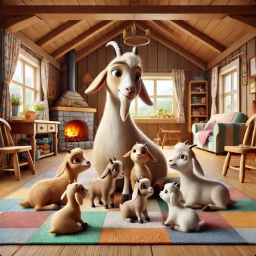 The Wolf and The Seven Little Kids