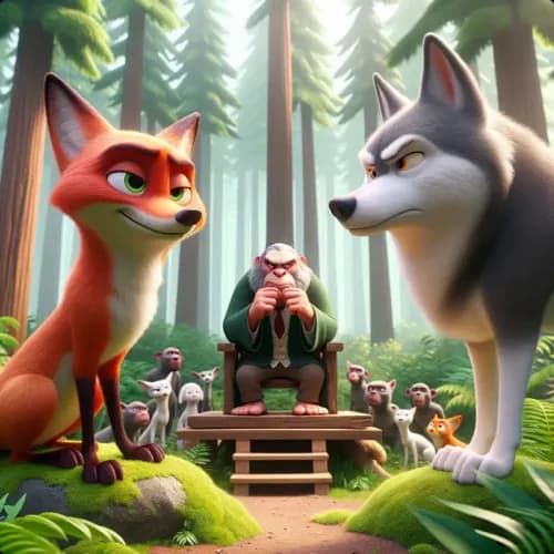 The Wolf, The Fox, and The Ape