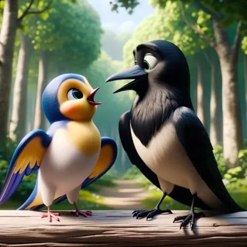 The Swallow and The Crow