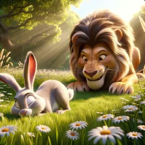 The Lion and The Hare