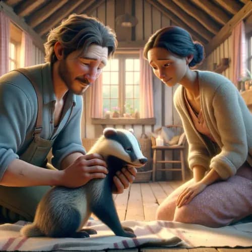 The Farmer and the Badger