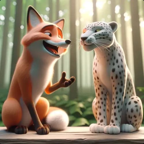 The Fox and The Leopard