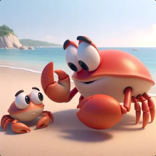 The Crab and his Mother