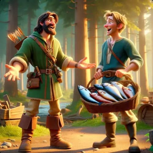 The Huntsman and The Fisherman