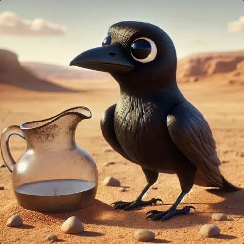 The Crow and The Pitcher