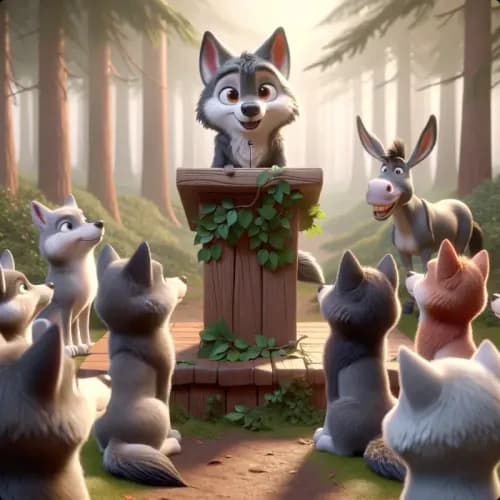 The Wolf as Governor and the Donkey