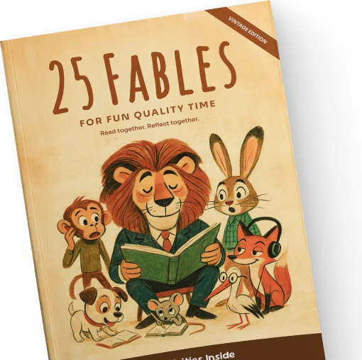 Buchcover der illustrierten Fabelbücher von FableReads